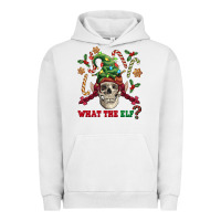 Pigment Lunar Rock what the elf skull Urban Hoodie - FaDigitalArtStudio