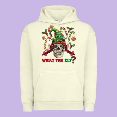 What The Elf Skull Urban Hoodie Designed By Fadigitalartstudio