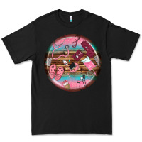 Black nurse round earrings Premium Tee - BundleAndBundleShop