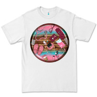 White nurse round earrings Premium Tee - BundleAndBundleShop
