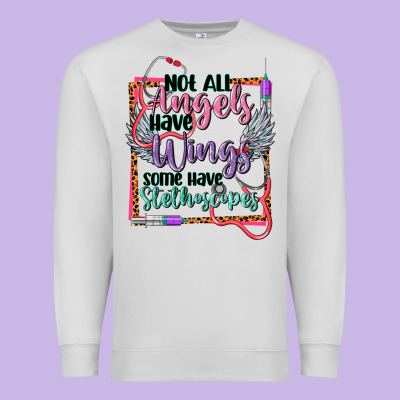 Cowgirl Not All Angels Have Wings Premium Sweatshirt Designed By Cowgirlartshop