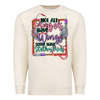 Sandshell cowgirl not all angels have wings Premium Sweatshirt - CowGirlArtShop