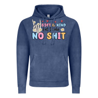 Vintage Denim soft and kind but i take no shit Vintage Hoodie - MaliasSmallBusiness