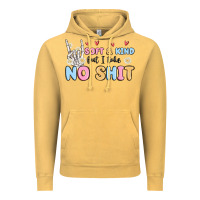 Vintage Mustard soft and kind but i take no shit Vintage Hoodie - MaliasSmallBusiness