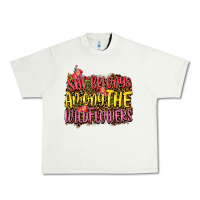 Pistachio she belongs among the wildflowers Urban Heavy Tee - NancyCooperArtShop