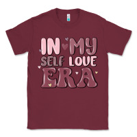 Burgundy in my self love era Classic Tee - MaliasSmallBusiness