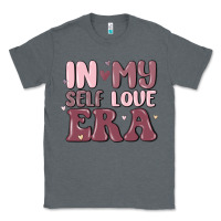 Charcoal Heather in my self love era Classic Tee - MaliasSmallBusiness