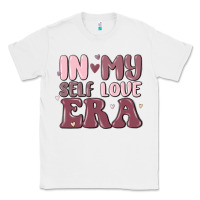 White in my self love era Classic Tee - MaliasSmallBusiness