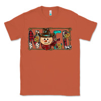 Copper noel snowman christmas Classic Tee - CowhideDigitalArt