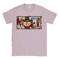 Lilac noel snowman christmas Classic Tee - CowhideDigitalArt