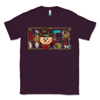 Plum noel snowman christmas Classic Tee - CowhideDigitalArt