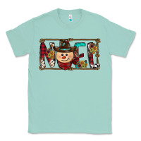 Seafoam noel snowman christmas Classic Tee - CowhideDigitalArt