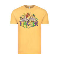 Vintage Mustard teacher mardi gras Vintage Tee - MaliasSmallBusiness