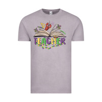 Vintage Zinc teacher mardi gras Vintage Tee - MaliasSmallBusiness