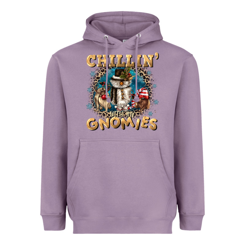 Chillin With My Gnomies Heavyweight Hoodie by CowGirlArtShop | Teevron