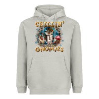 Moon Dust chillin with my gnomies Heavyweight Hoodie - CowGirlArtShop