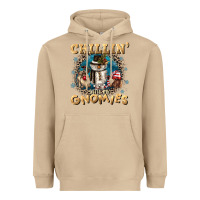Mushroom chillin with my gnomies Heavyweight Hoodie - CowGirlArtShop