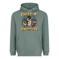 Sage chillin with my gnomies Heavyweight Hoodie - CowGirlArtShop