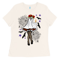 Bone freak ghost halloween Ladies Tee - BundleAndBundleShop