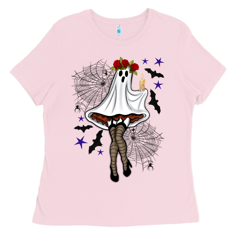 Freak Ghost Halloween Ladies Tee by BundleAndBundleShop | Teevron