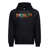 Black Somebody's Problem Urban Hoodie - FaDigitalArtStudio