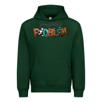 Forest Green Somebody's Problem Urban Hoodie - FaDigitalArtStudio