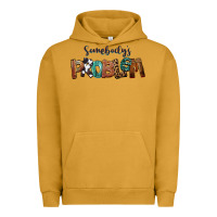 Pigment Peanut Butter Somebody's Problem Urban Hoodie - FaDigitalArtStudio