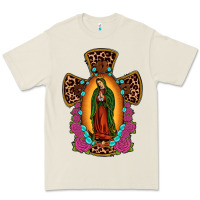 Bone our lady of guadalupe cross Premium Tee - JahusDesignShop