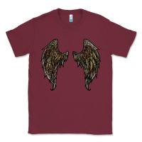Burgundy leopard camouflage wings Classic Tee - RanaPortraitStore