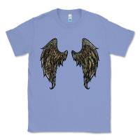 Colony Blue leopard camouflage wings Classic Tee - RanaPortraitStore