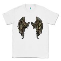 White leopard camouflage wings Classic Tee - RanaPortraitStore