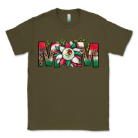 Army Green mexican flag sunflower mom leopard Classic Tee - JahusDesignShop
