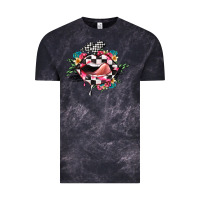 Cloud Black race lip Vintage Tee - JahusDesignShop