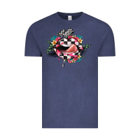Vintage Denim race lip Vintage Tee - JahusDesignShop