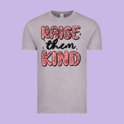 Raise Them Kind Vintage Tee Designed By Maliassmallbusiness