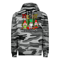 Slate Camo merry christmas gnomes Premium Hoodie - CowGirlArtShop