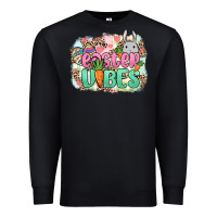 Black Easter vibes Easter Day Premium Sweatshirt - HowdyJamesFarm