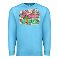 Ocean Blue Easter vibes Easter Day Premium Sweatshirt - HowdyJamesFarm