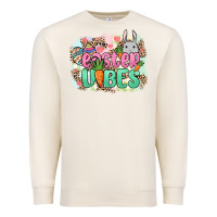 Sandshell Easter vibes Easter Day Premium Sweatshirt - HowdyJamesFarm