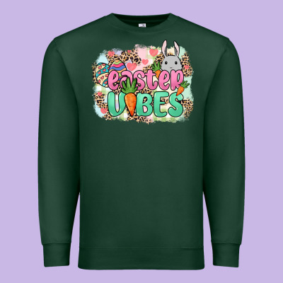 Easter Vibes Easter Day Premium Sweatshirt Designed By Howdyjamesfarm