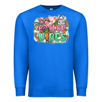 True Royal Easter vibes Easter Day Premium Sweatshirt - HowdyJamesFarm