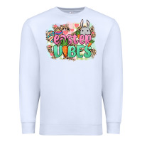 White Easter vibes Easter Day Premium Sweatshirt - HowdyJamesFarm