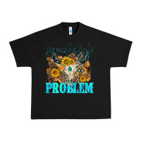 Black somebodys problem Urban Heavy Tee - NancyCooperArtShop