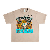 French Oak somebodys problem Urban Heavy Tee - NancyCooperArtShop