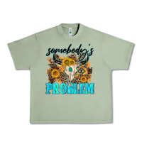 Oil Green somebodys problem Urban Heavy Tee - NancyCooperArtShop