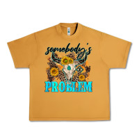 Peanut Butter somebodys problem Urban Heavy Tee - NancyCooperArtShop