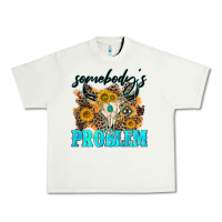Pistachio somebodys problem Urban Heavy Tee - NancyCooperArtShop