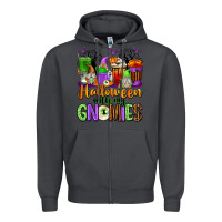 Smoke Halloween with My Gnomies Coffee Cups Zipper Hoodie - texasbilliewilder