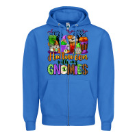 True Royal Halloween with My Gnomies Coffee Cups Zipper Hoodie - texasbilliewilder