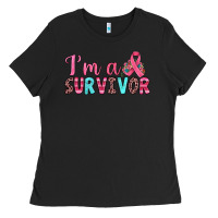 Black i'm a survivor Ladies Tee - JahusDesignShop